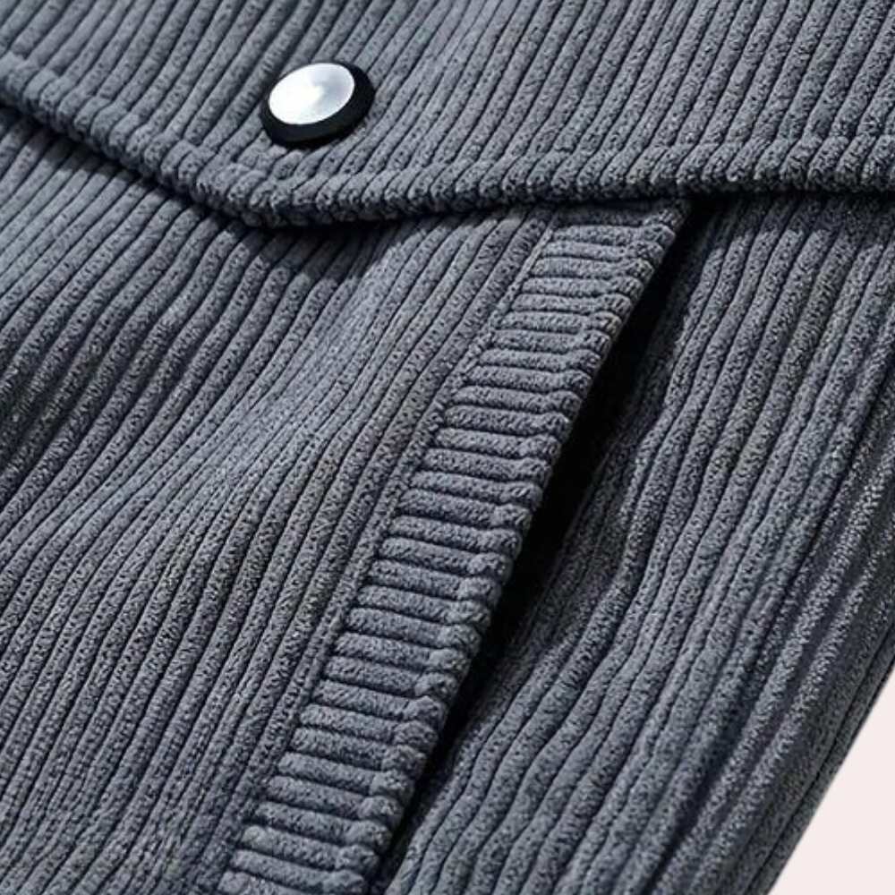 Kristof - Stilvolle und kuschelige Cordjacke für Männer