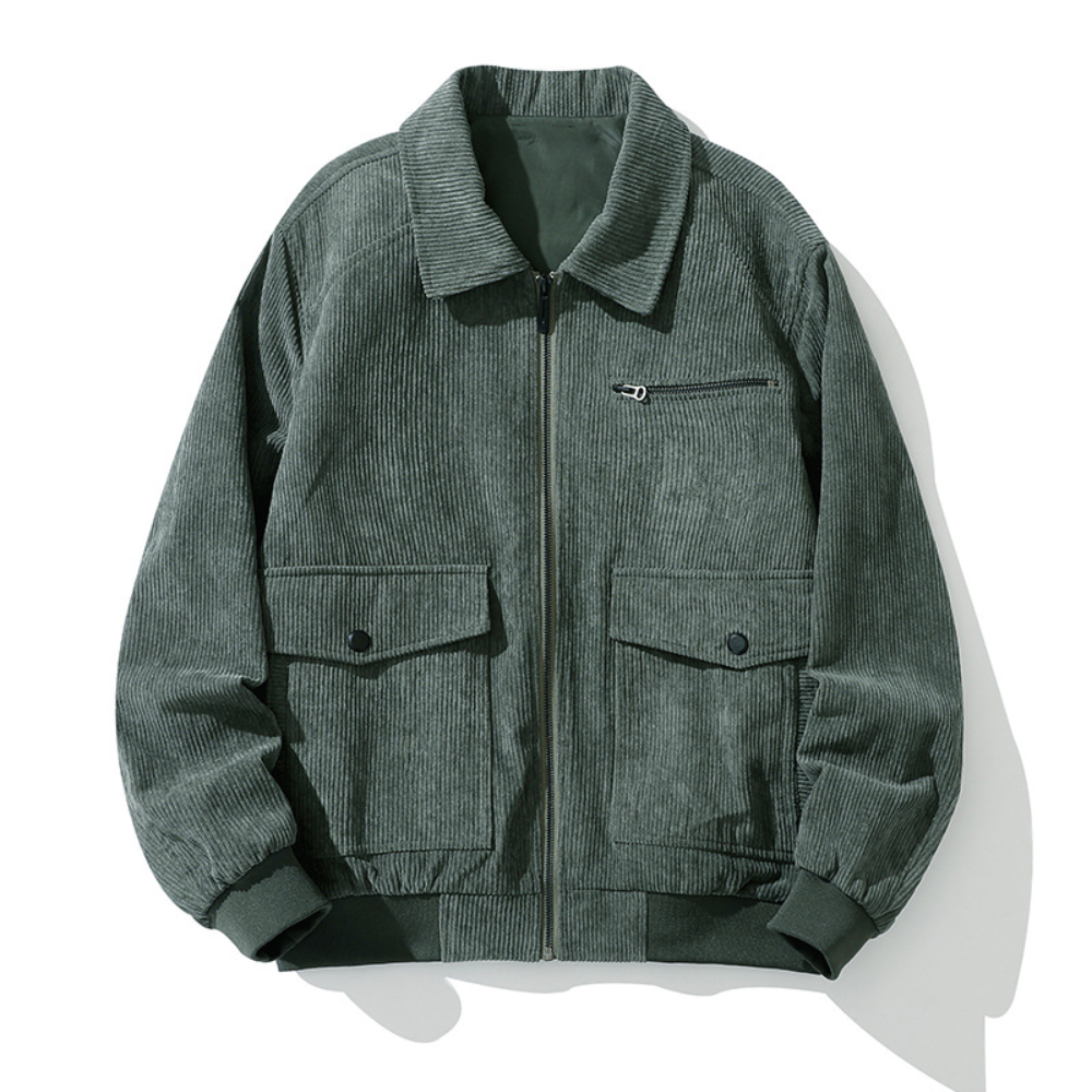 Kristof - Stilvolle und kuschelige Cordjacke für Männer