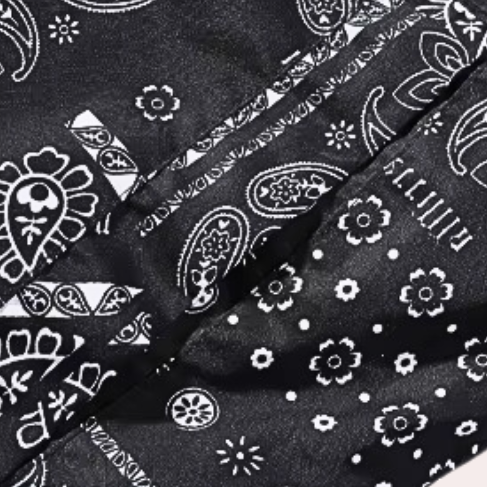 Maslen - Elegante Herren-Wendejacke mit schickem Paisley-Motiv