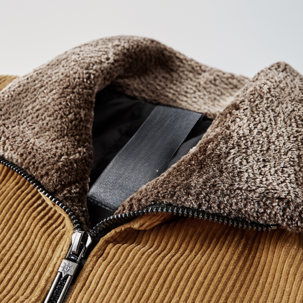 Damjan - Kuschelige und stylische Herrenjacke für ultimative Wärme