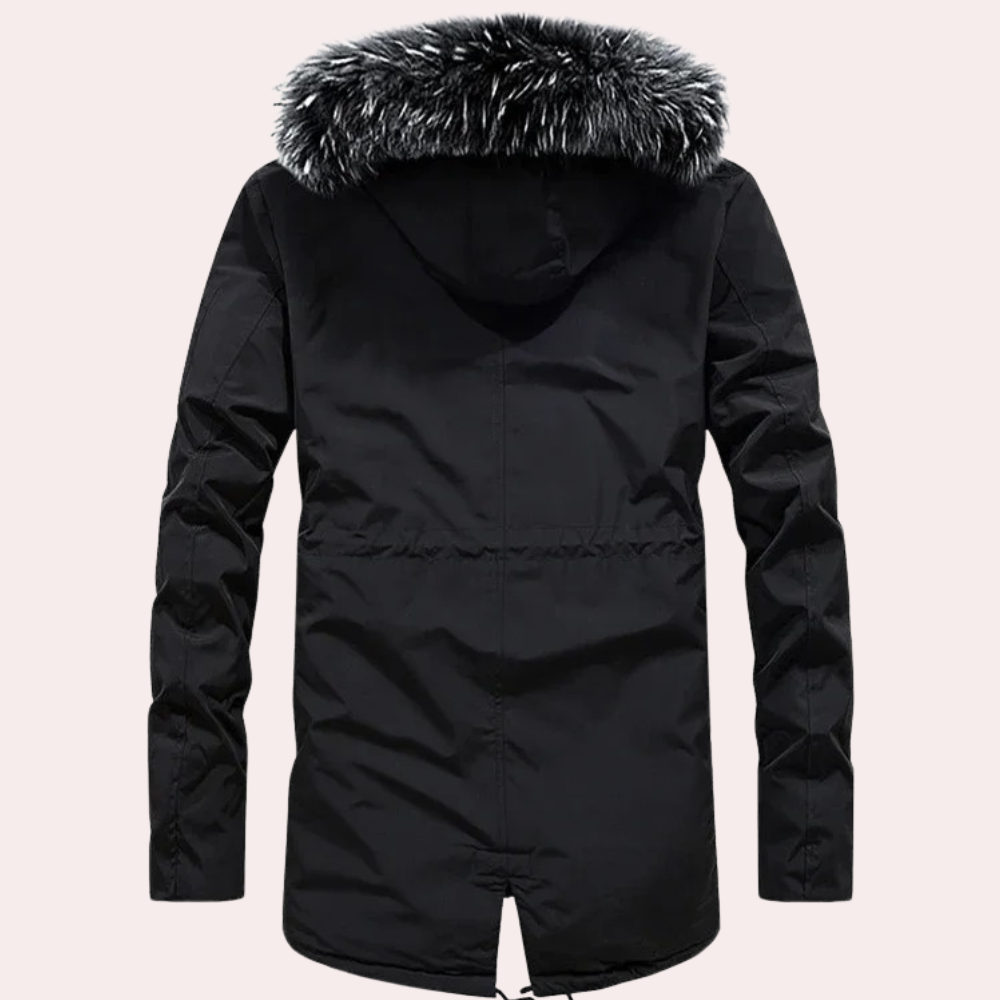 Bartek - Stylische Winterjacke mit Kapuze für ultimativen Komfort an kalten Tagen