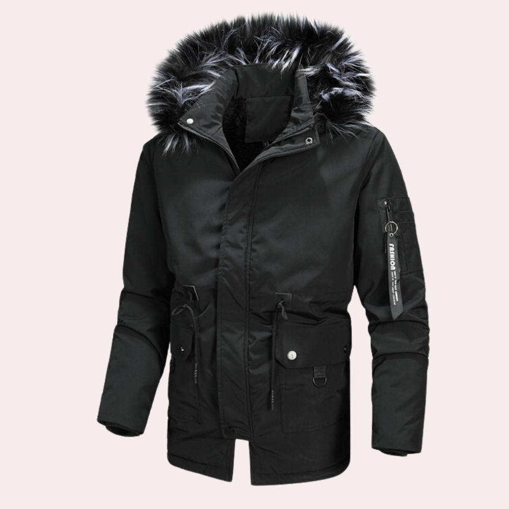Bartek - Stylische Winterjacke mit Kapuze für ultimativen Komfort an kalten Tagen