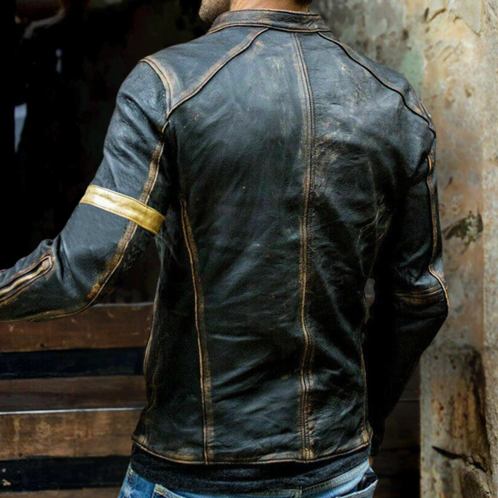 Elegante Herrenjacke mit Reißverschluss - Baltasar Stylish Outfit
