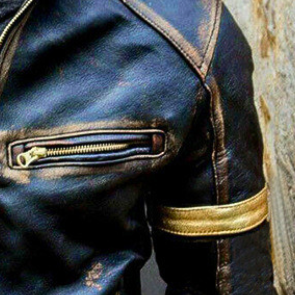 Elegante Herrenjacke mit Reißverschluss - Baltasar Stylish Outfit