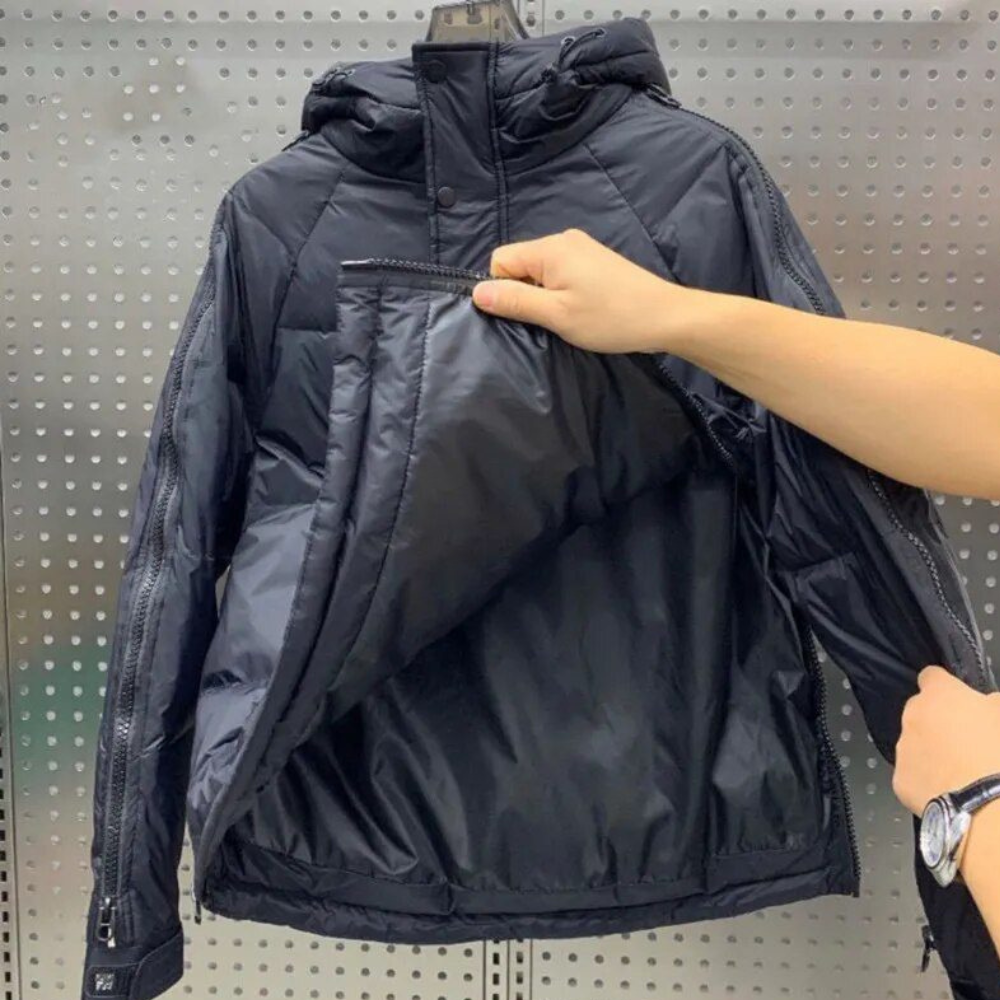 Stylische Herren-Komfortjacke mit Steppdesign