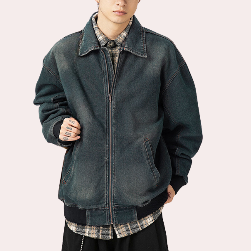 Harold - Trendige Denim-Jacke für moderne Männer