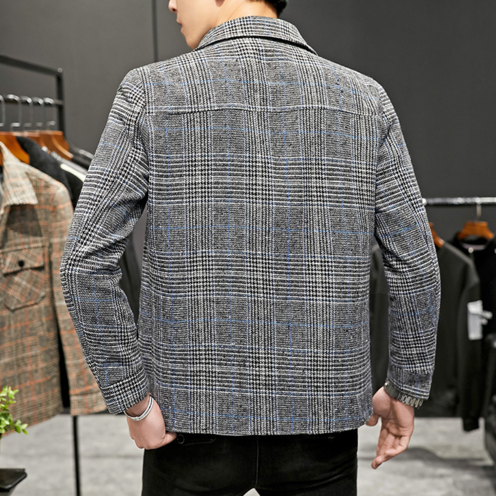 Stilvolle karierte Jacke für Frauen - DALE Kollektion