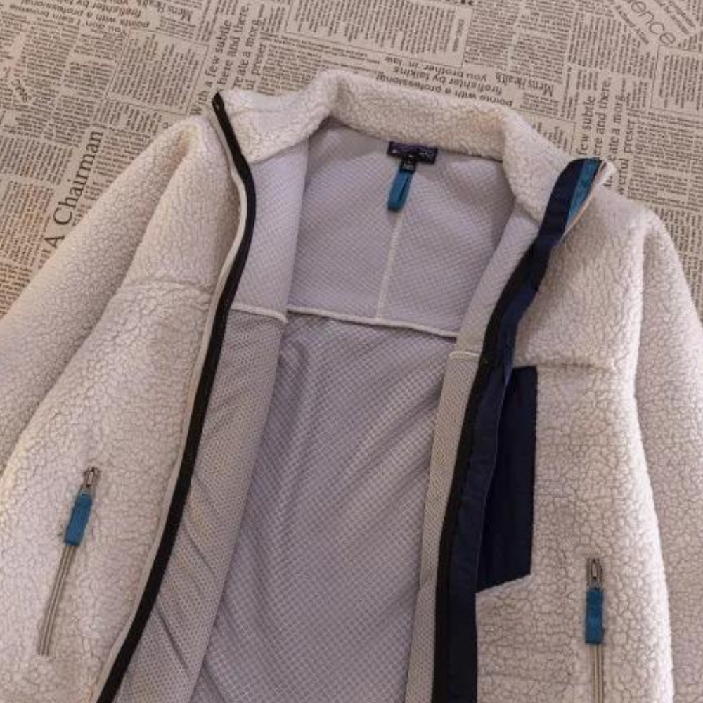 KYLE - Luxuriöse flauschige Jacke für Männer