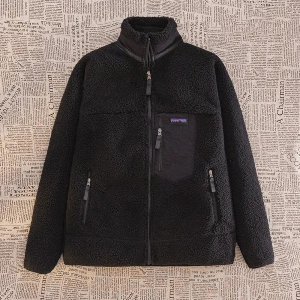 KYLE - Luxuriöse flauschige Jacke für Männer