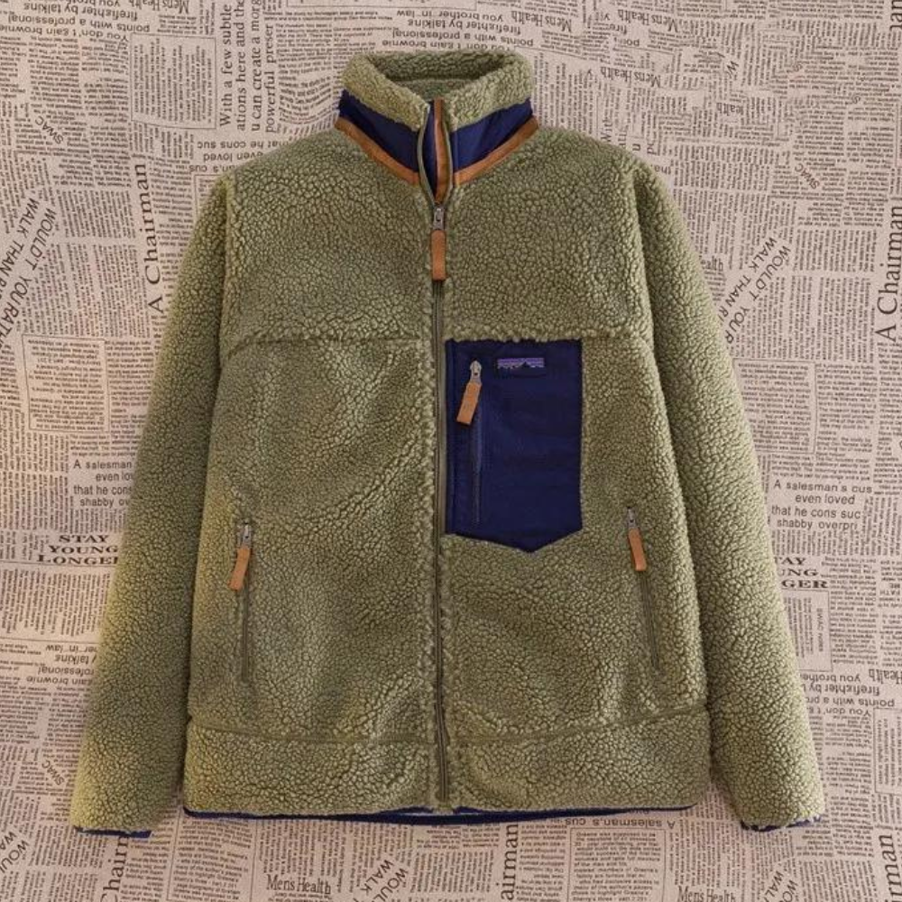 KYLE - Luxuriöse flauschige Jacke für Männer
