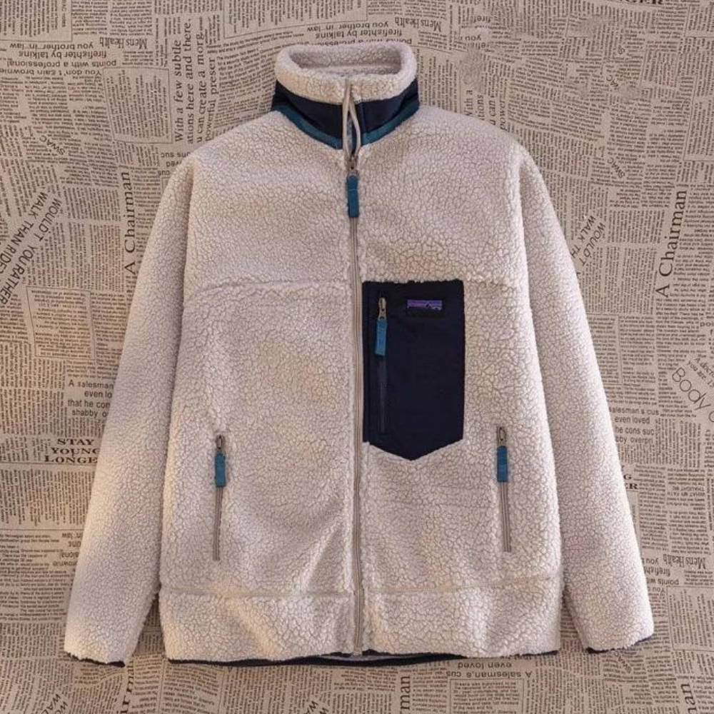 KYLE - Luxuriöse flauschige Jacke für Männer