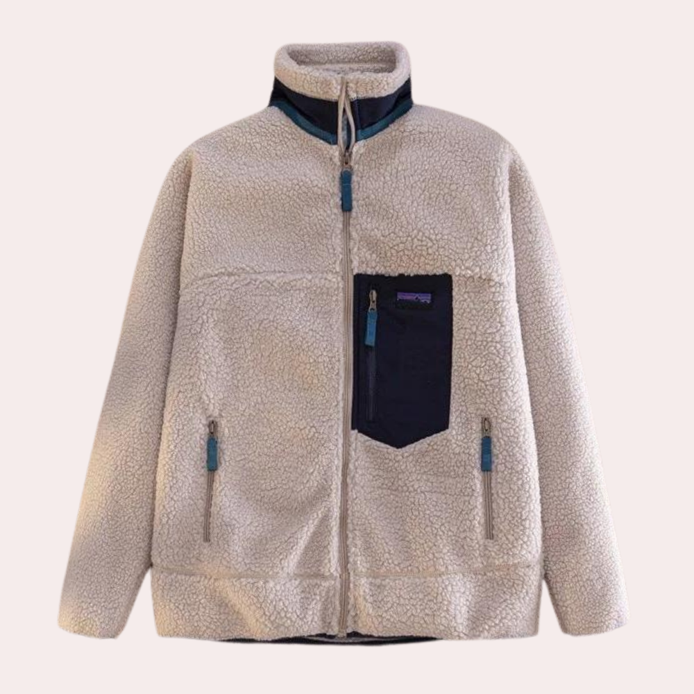 KYLE - Luxuriöse flauschige Jacke für Männer