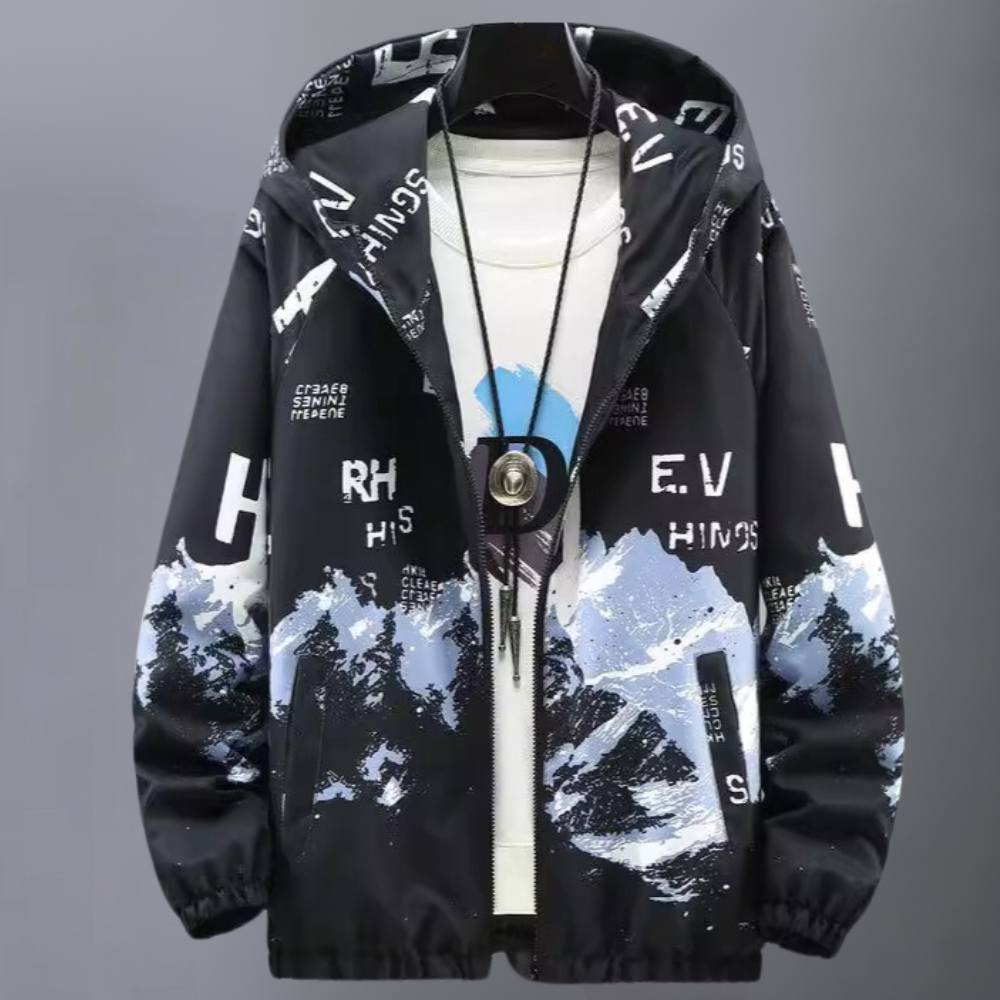 CURTIS - Stylische und funktionelle Herren-Kapuzenjacke
