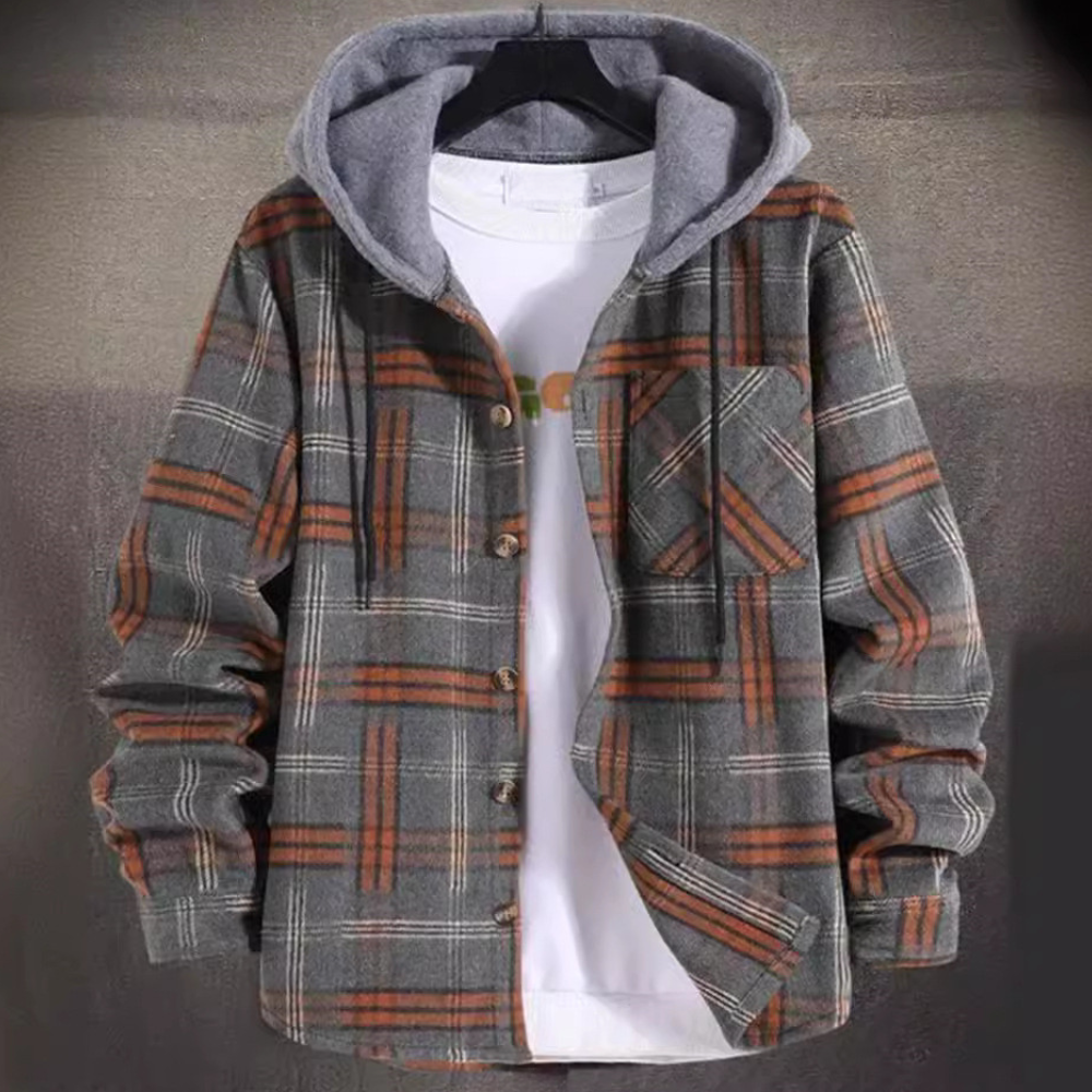 DANIEL - Robuste Freizeitjacke mit Kapuze für den modernen Mann