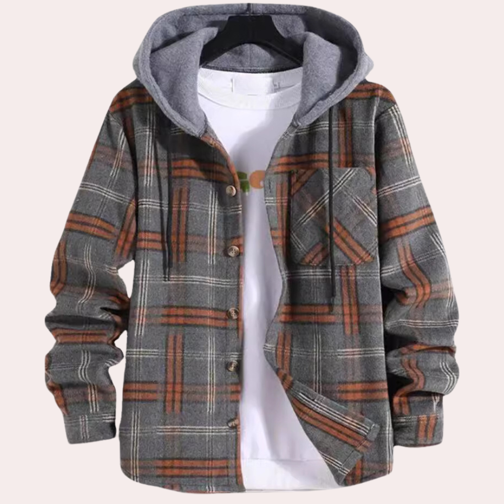 DANIEL - Robuste Freizeitjacke mit Kapuze für den modernen Mann