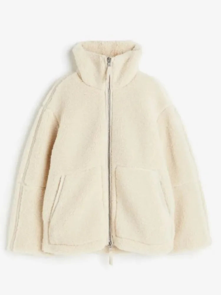 Selany | Fleecejacke mit hohem Kragen