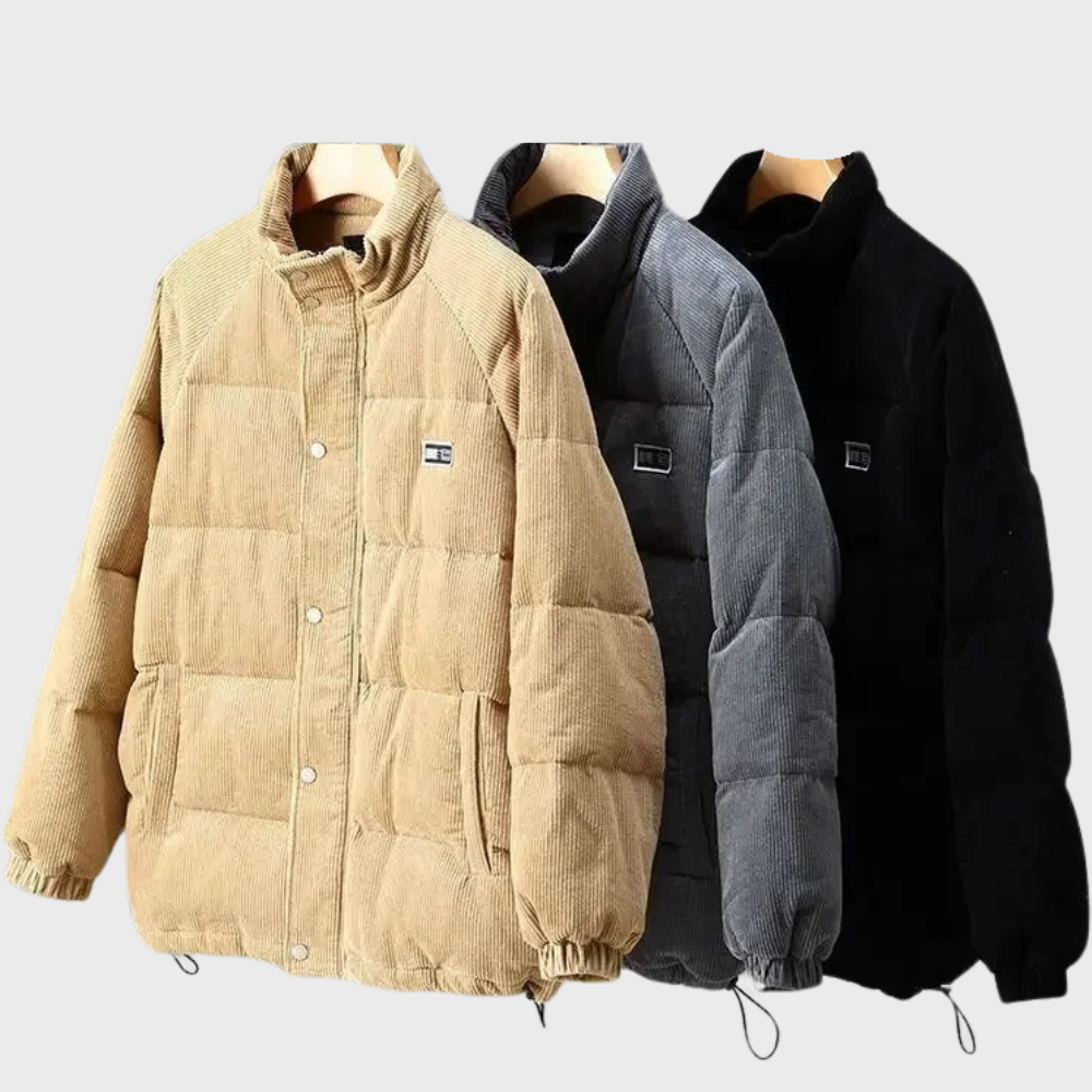 Franco - Stylische Herren-Pufferjacke für extra Komfort und Wärme
