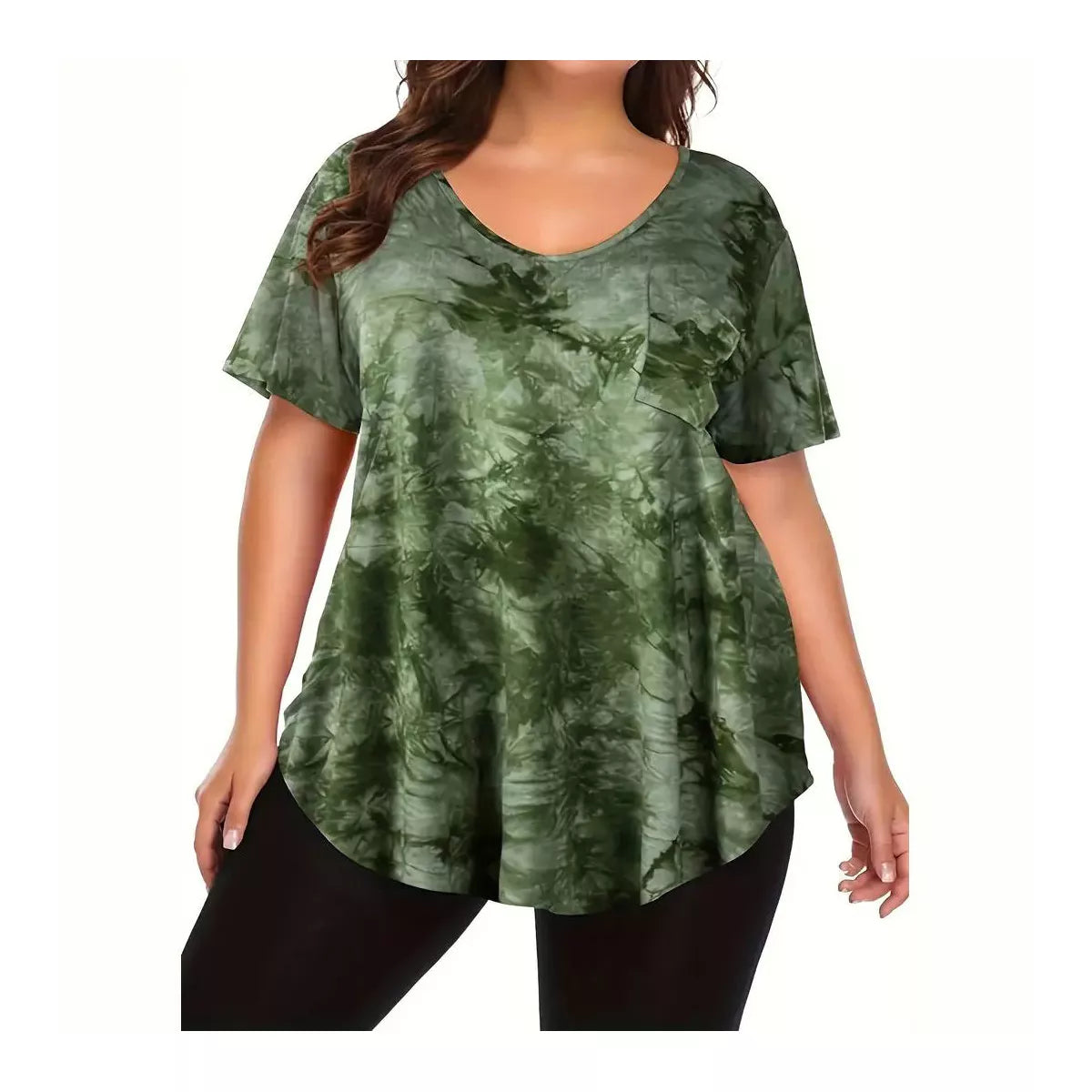 Roswitha® | Luftiges Tunika Top mit Brusttasche