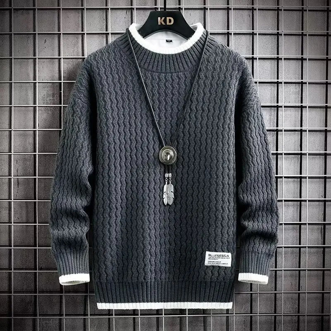 LEROY - Luxuriöser weicher Pullover mit einzigartigem Grobstrick
