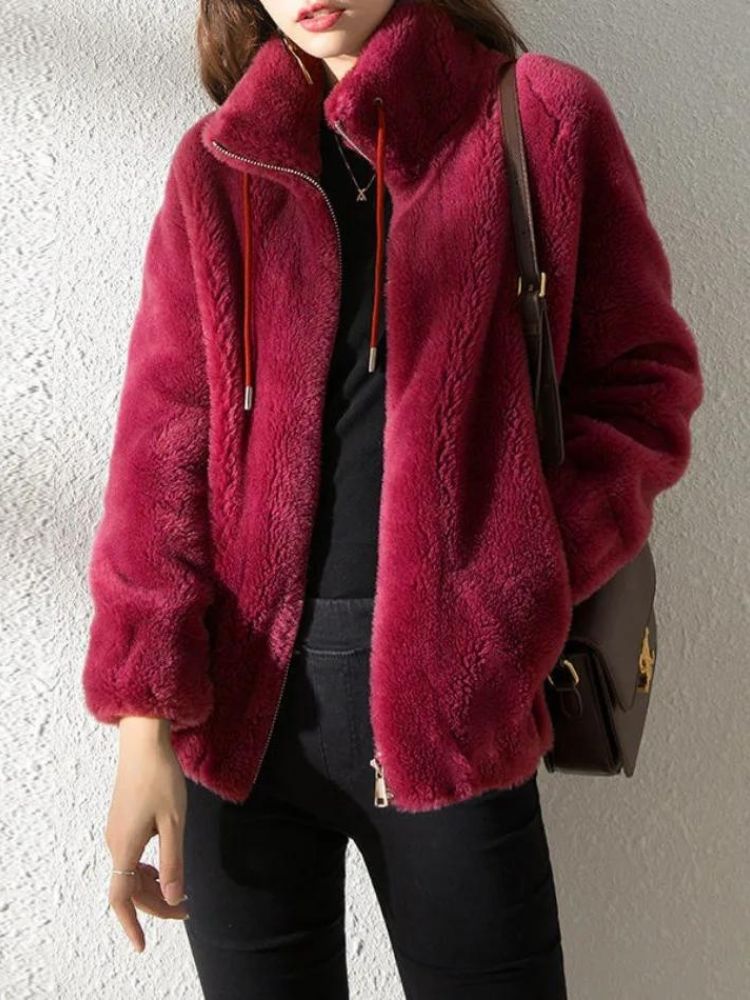 Stylische warme Damen Winterjacke - Hedi
