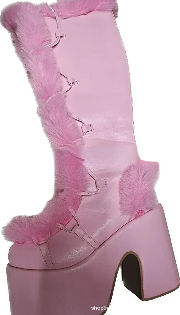 Dareka | Neue Winter Frauen Schnee Stiefel Plattform (Saison 1)