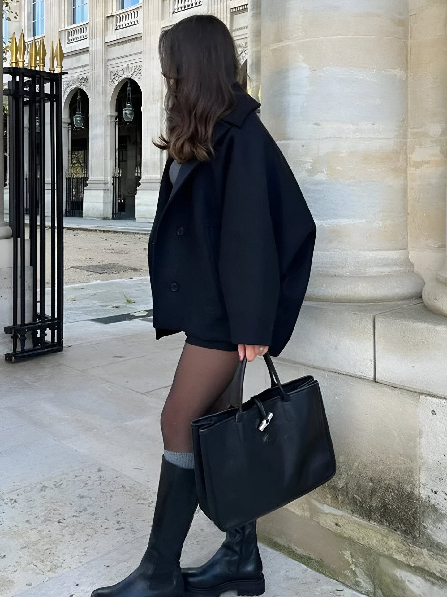 Hectar | Elegante Oversized Wolljacke