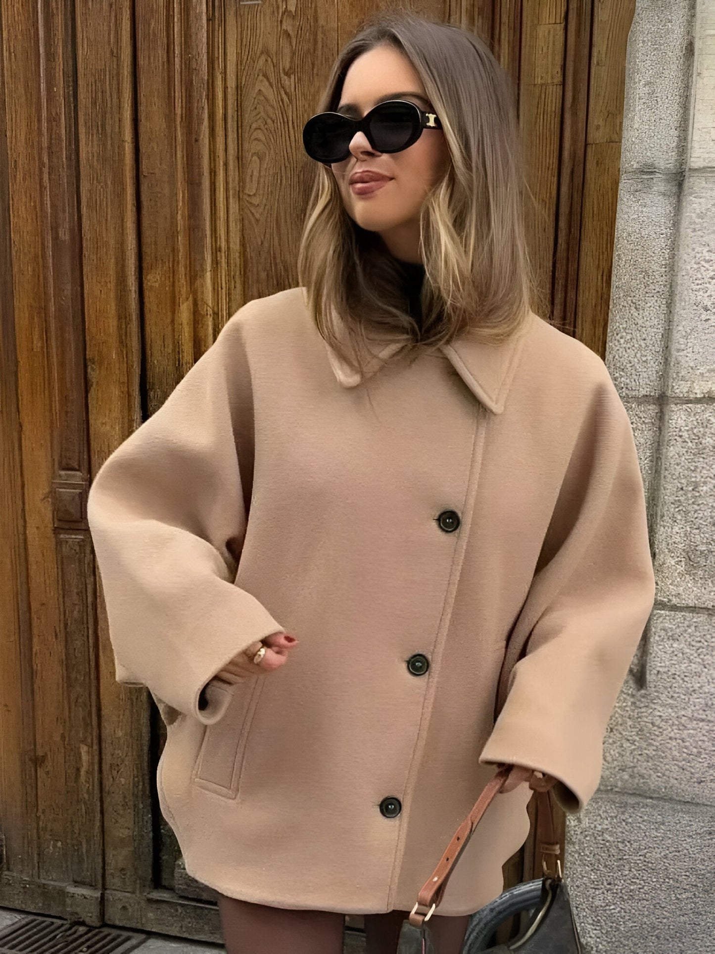 Hectar | Elegante Oversized Wolljacke