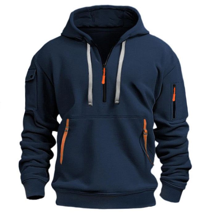 Halbreißverschluss-Pullover - Isaac