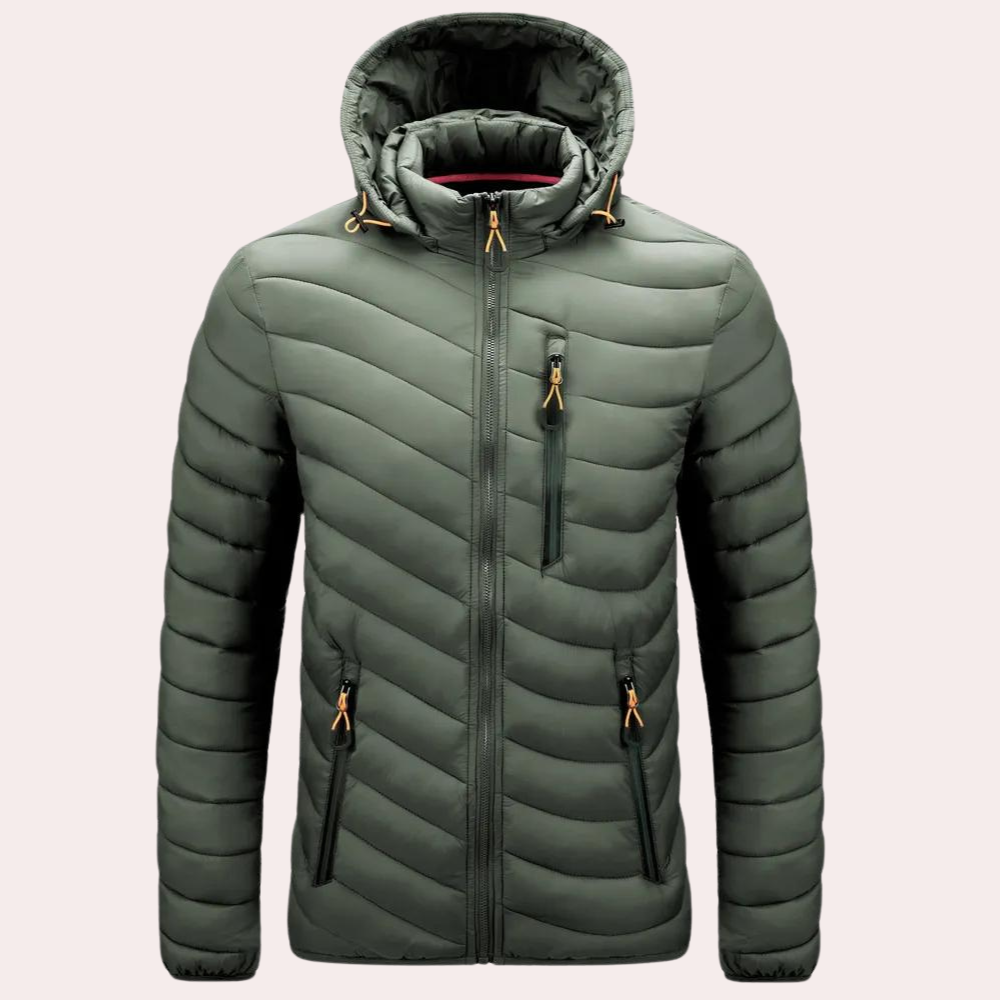 Stilvolle Luxus-Kapuzenjacke für Männer - BERNARD