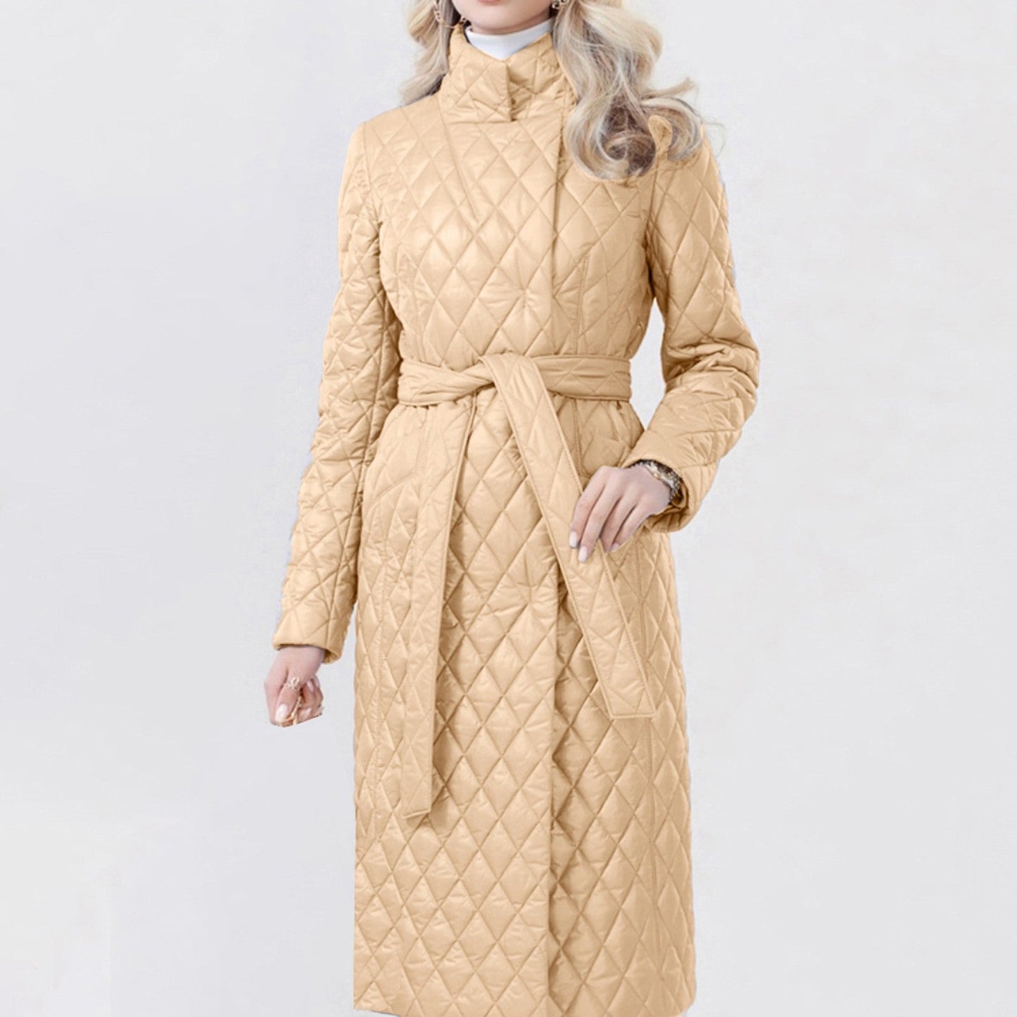 Wilja | Frauen Lange Baumwolle Daunenmäntel Winter Mode Jacke