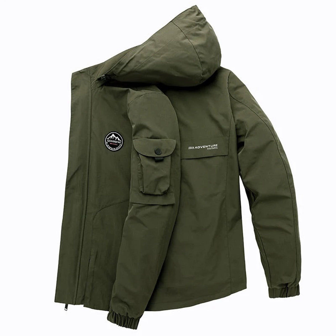 Mason - Stylische Bomberjacke für Männer mit praktischer Kapuze