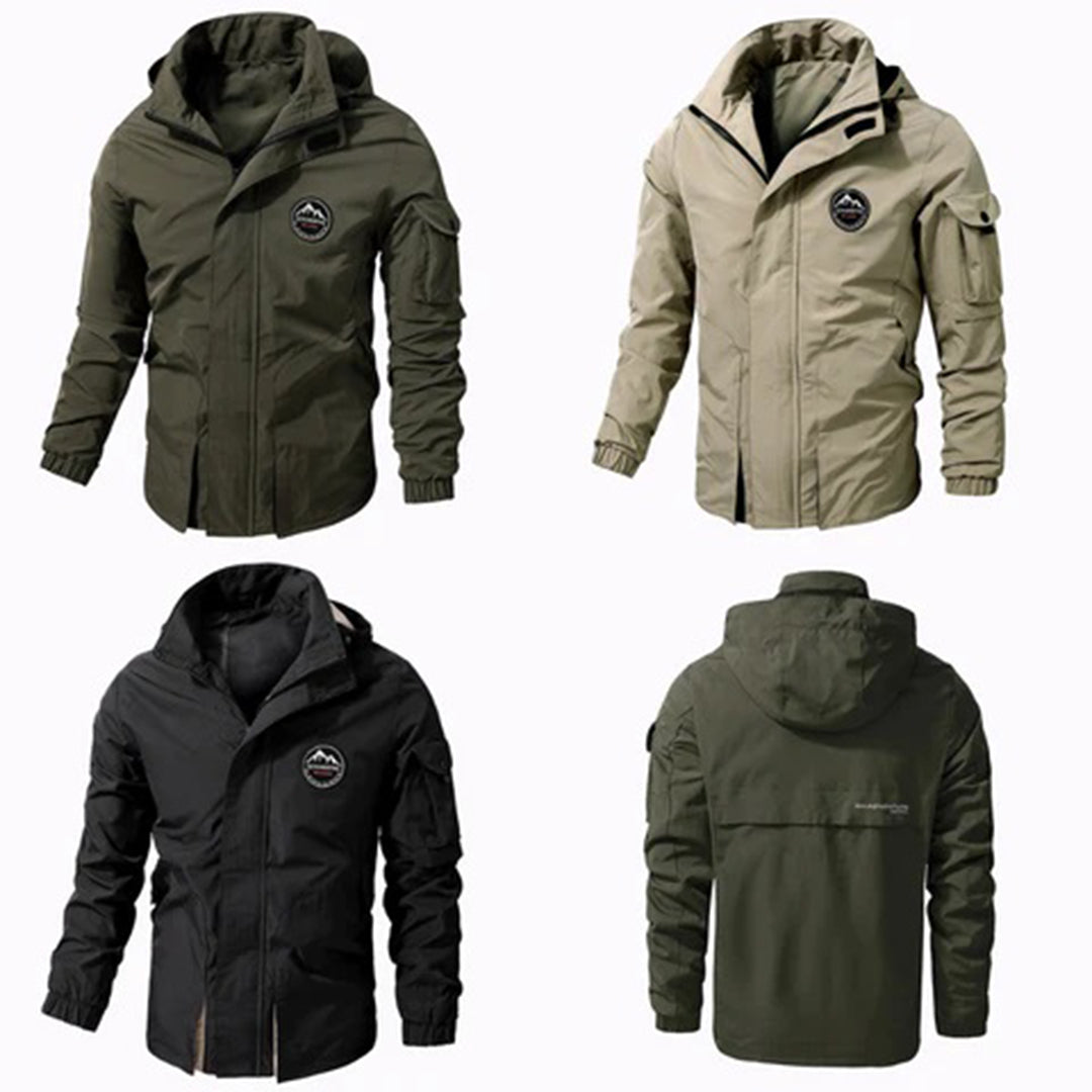 Mason - Stylische Bomberjacke für Männer mit praktischer Kapuze