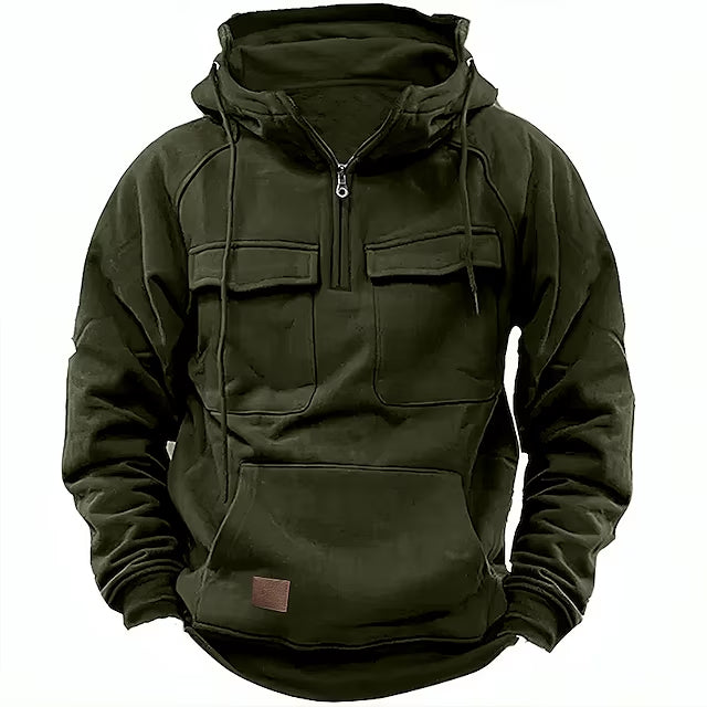 Michel™ - Weicher Wollwinterpullover mit Reißverschluss