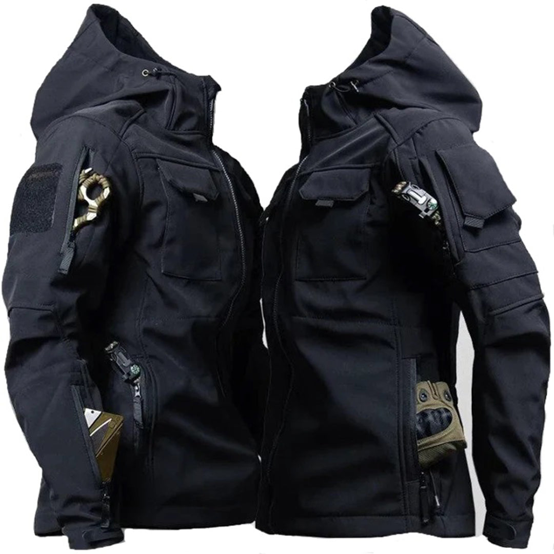 HUBERT - Stylische Field Jacket mit verstellbarer Kapuze