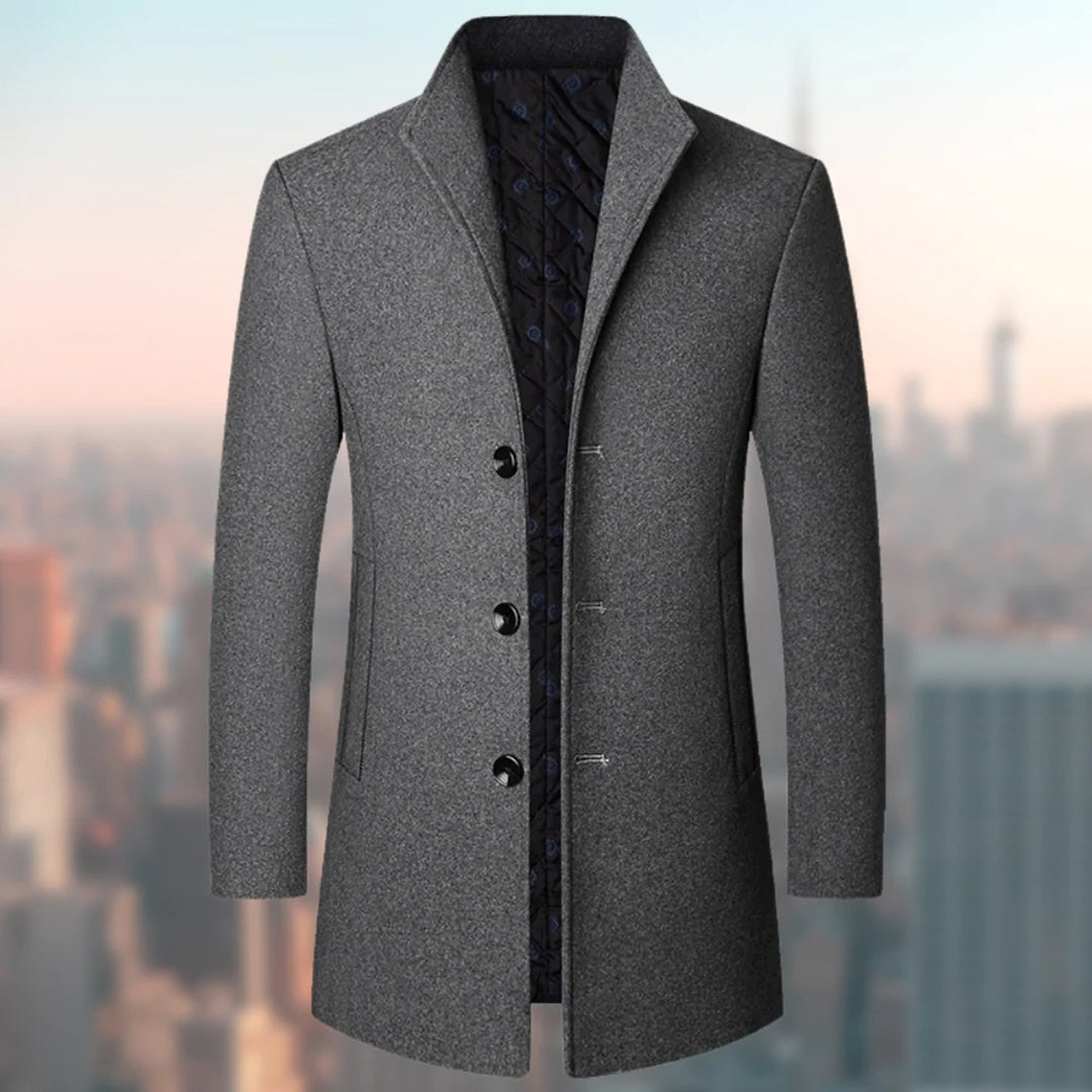 Stylische lange Jacke für Männer - NIKOLAOS