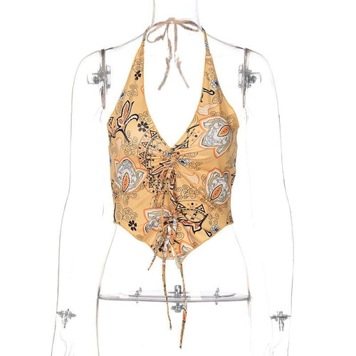 Fudus | Halter Rückfrei Schulterfrei Top