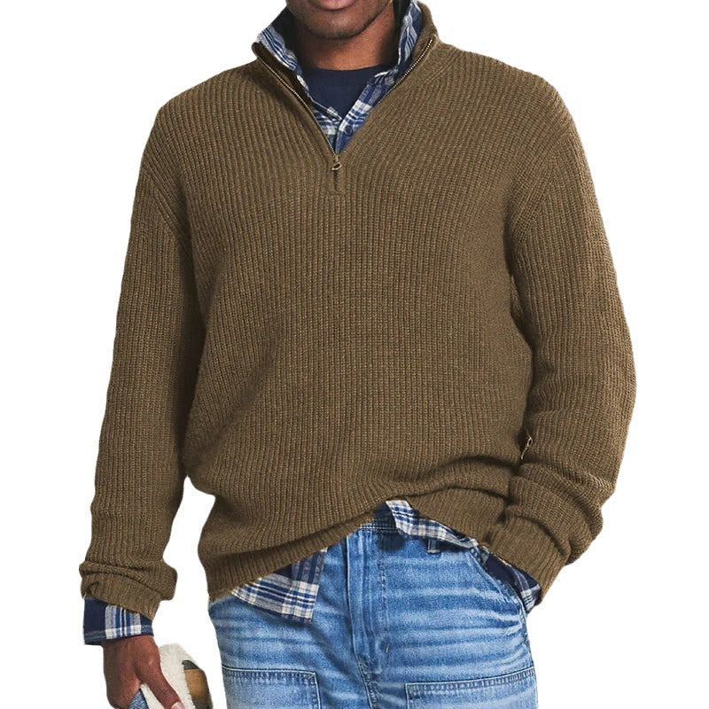 Jérôme™ - Zipper-Pullover aus Baumwolle