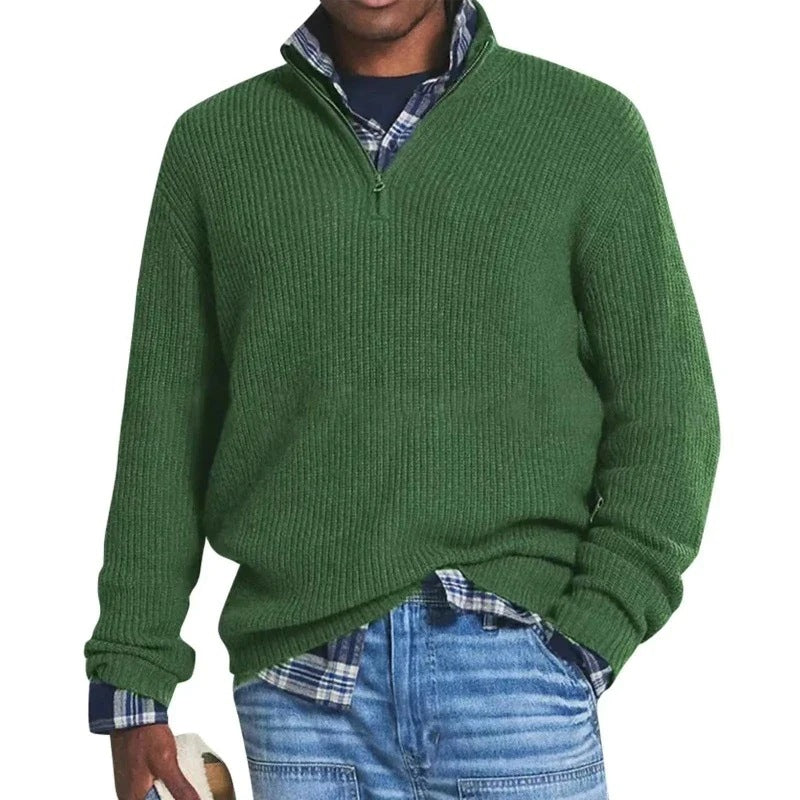 Jérôme™ - Zipper-Pullover aus Baumwolle