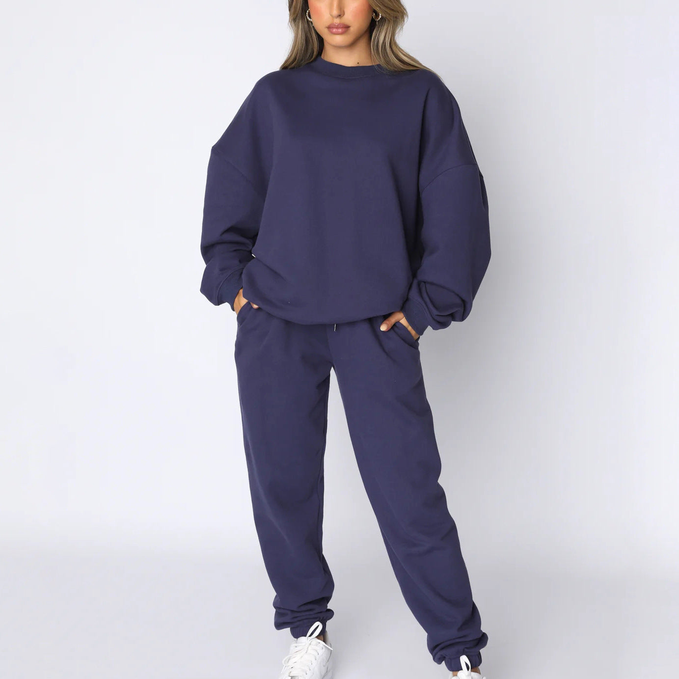 Fudus | Modischer Freizeit Langarm Sweatshirt Anzug
