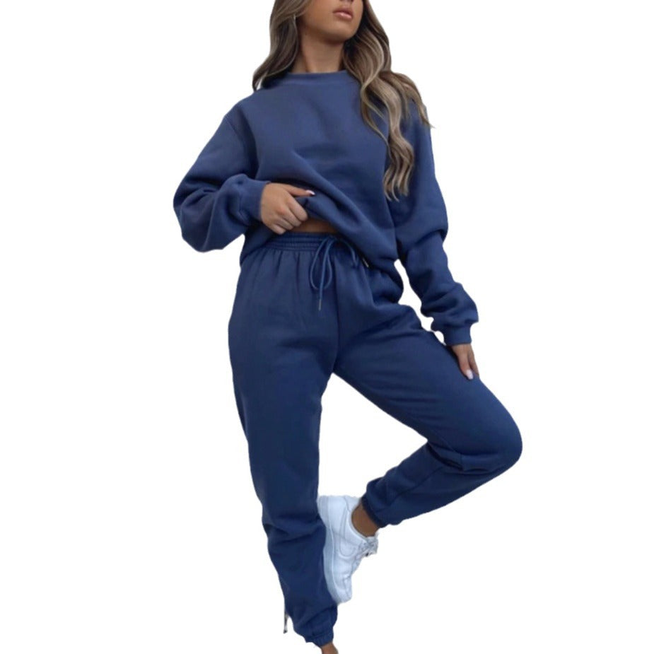 Fudus | Modischer Freizeit Langarm Sweatshirt Anzug