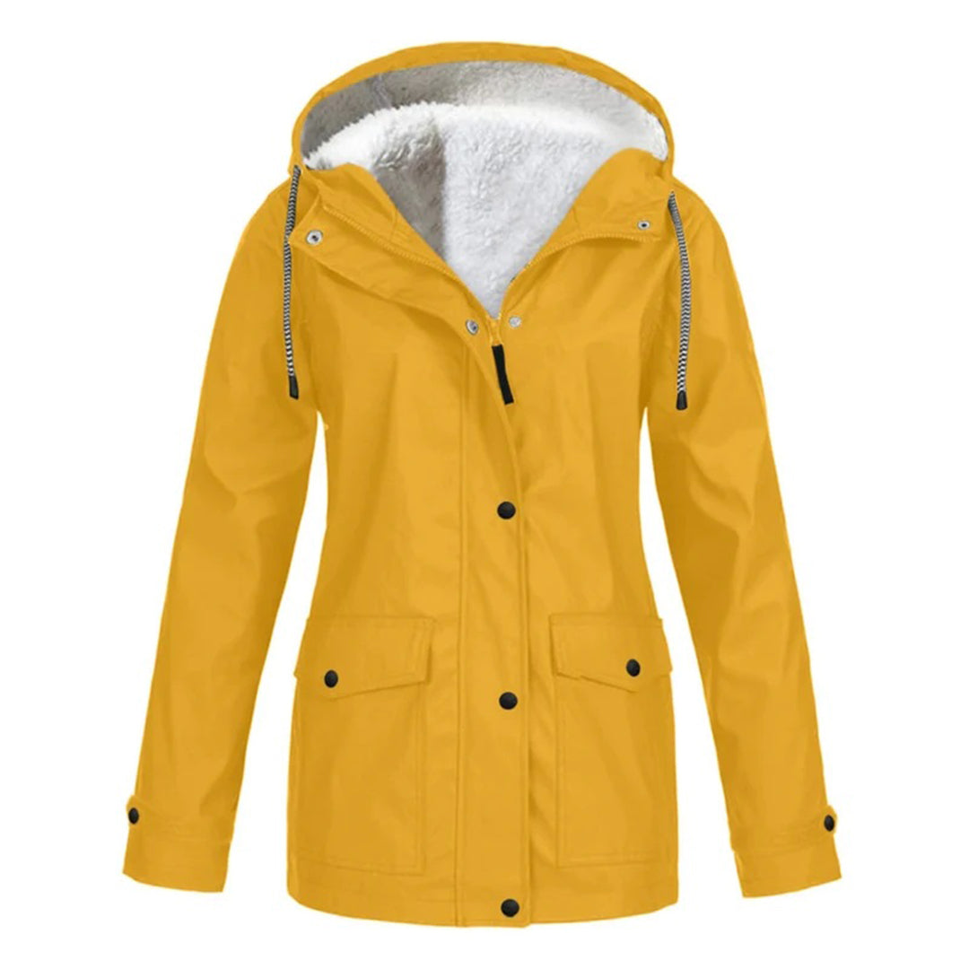 Ava | Stylische wasserdichte Damen-Winterjacke