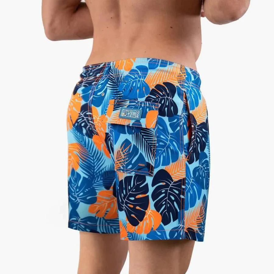 Kompressionsgefütterte Badeshorts - Jake