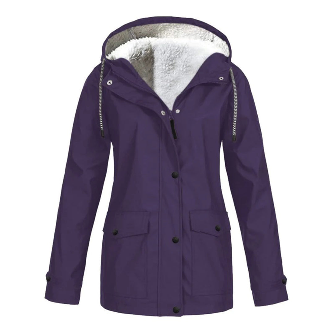 Ava | Stylische wasserdichte Damen-Winterjacke