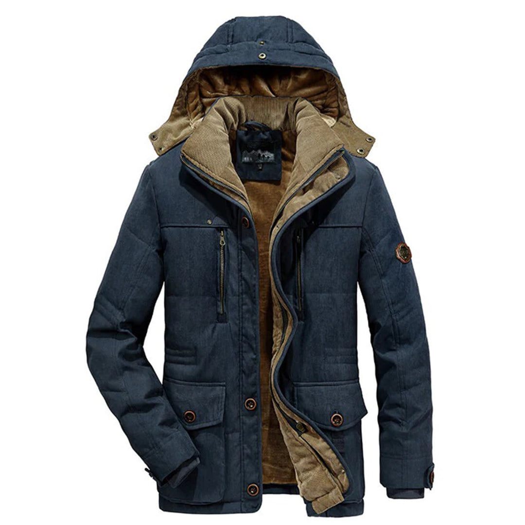 Colton - Stylische Winterjacke für Männer mit Fleece-Futter
