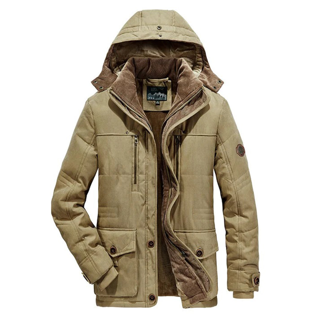 Colton - Stylische Winterjacke für Männer mit Fleece-Futter