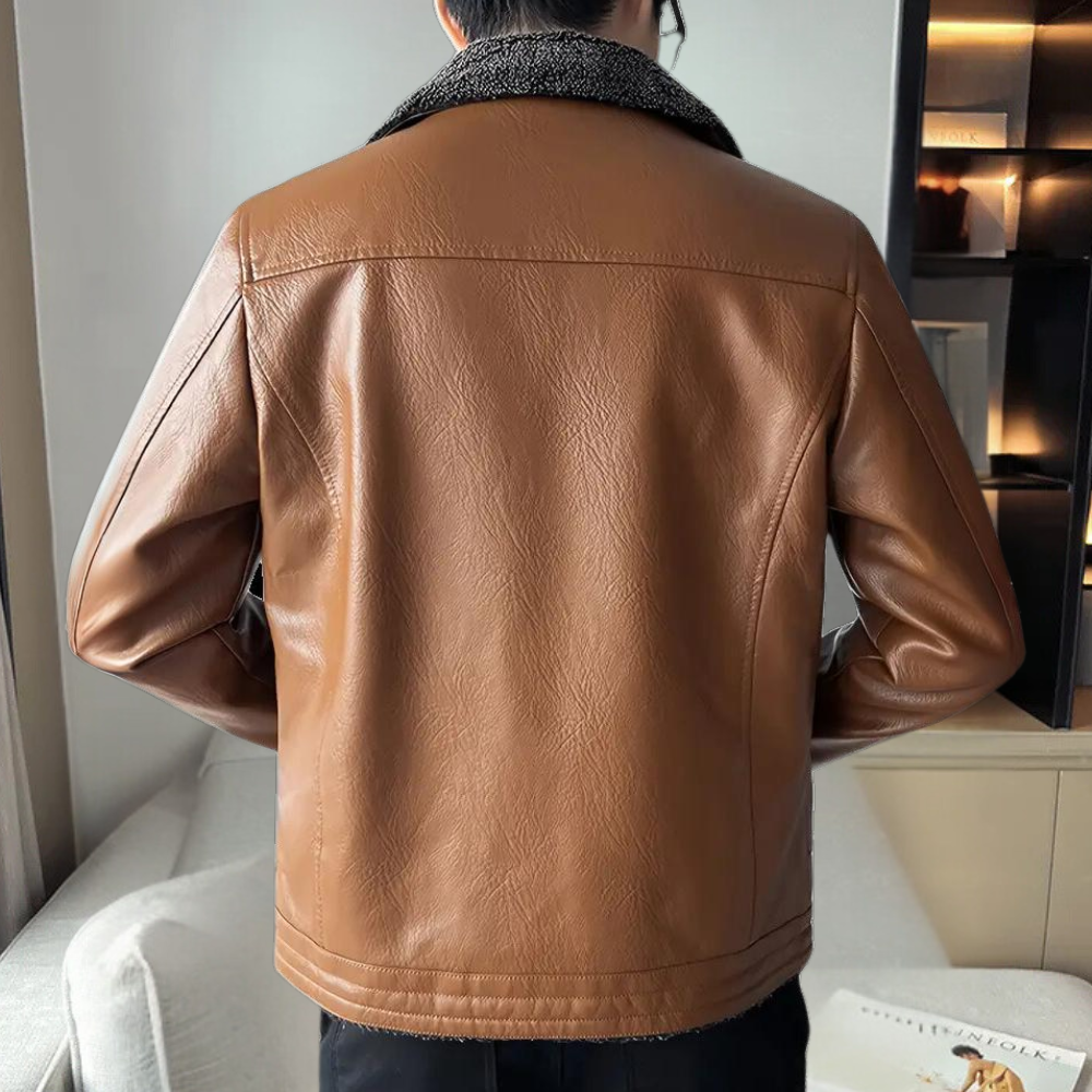 Trendy Casual Motorradjacke für Männer