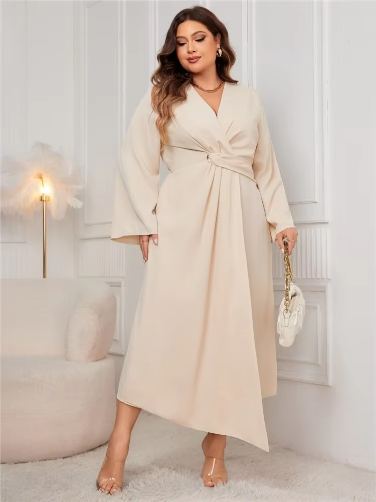 Roswitha® | Wickelkleid mit eleganter Taillenraffung