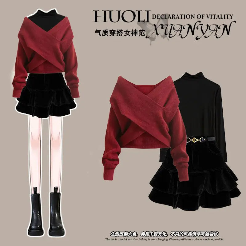 Klaudia | Einfacher und stilvoller Winterpullover