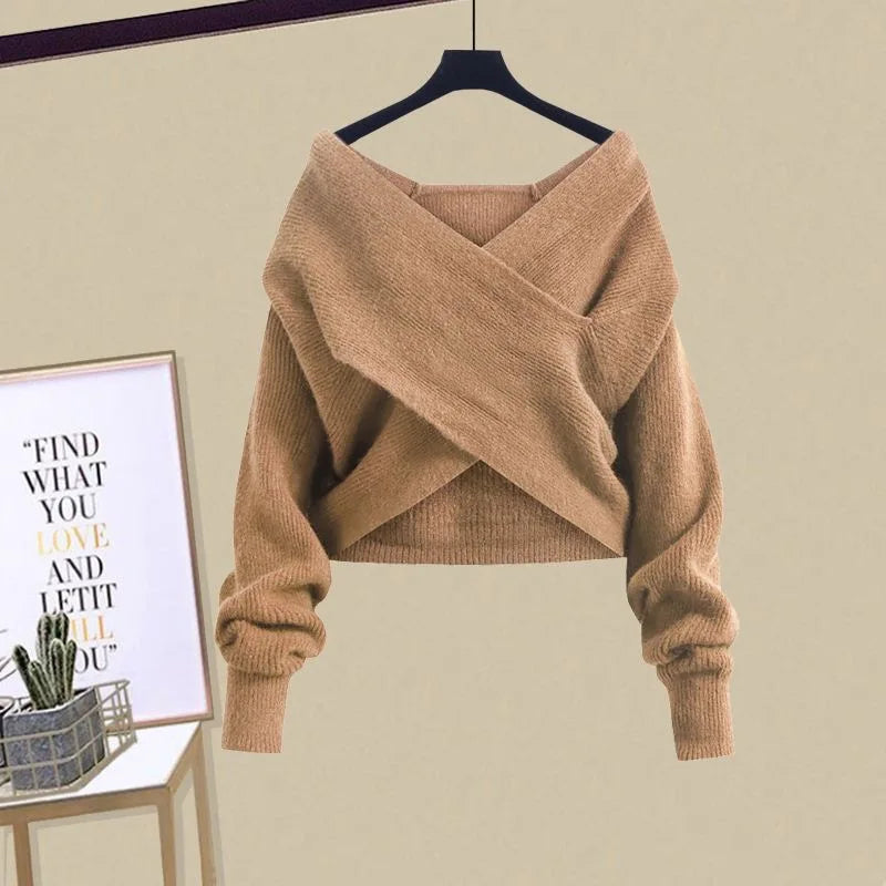 Klaudia | Einfacher und stilvoller Winterpullover