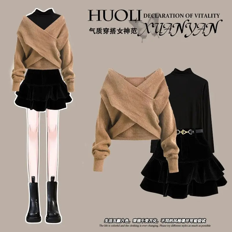 Klaudia | Einfacher und stilvoller Winterpullover